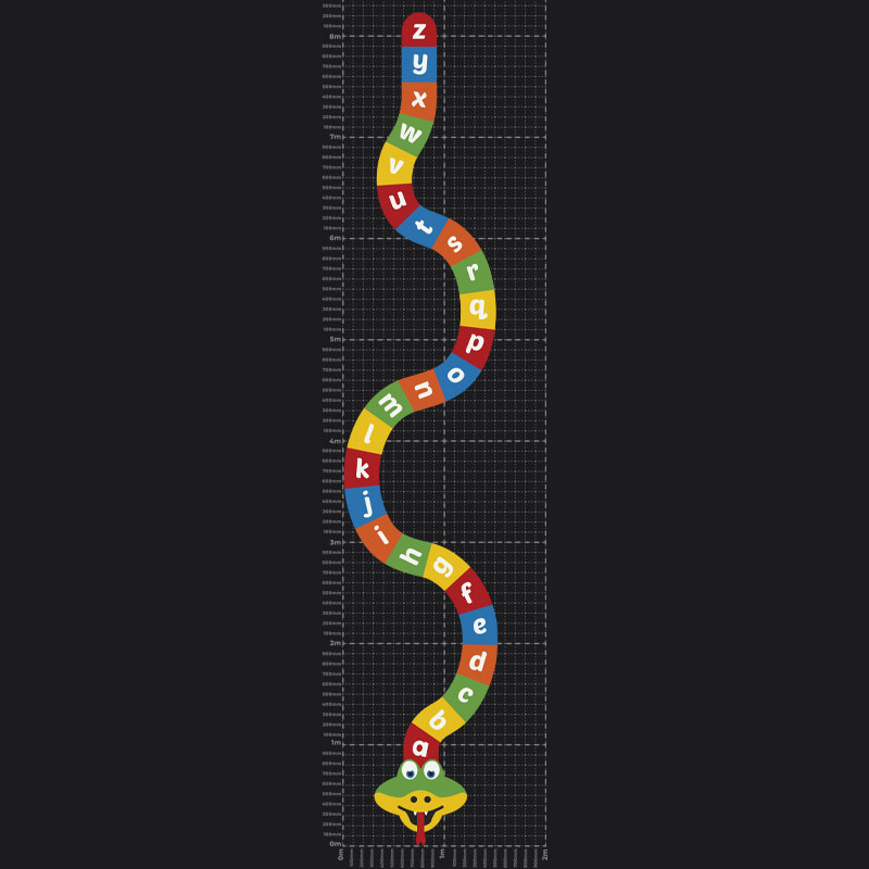 Snake a-z Playground Marking