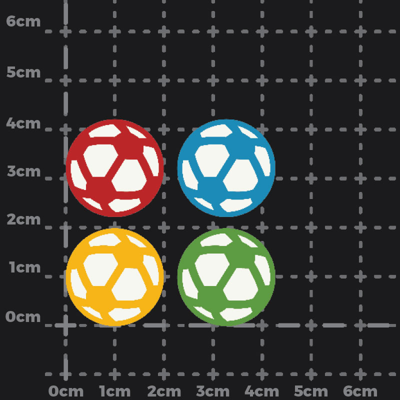 Soccer Ball Set Playground Marking