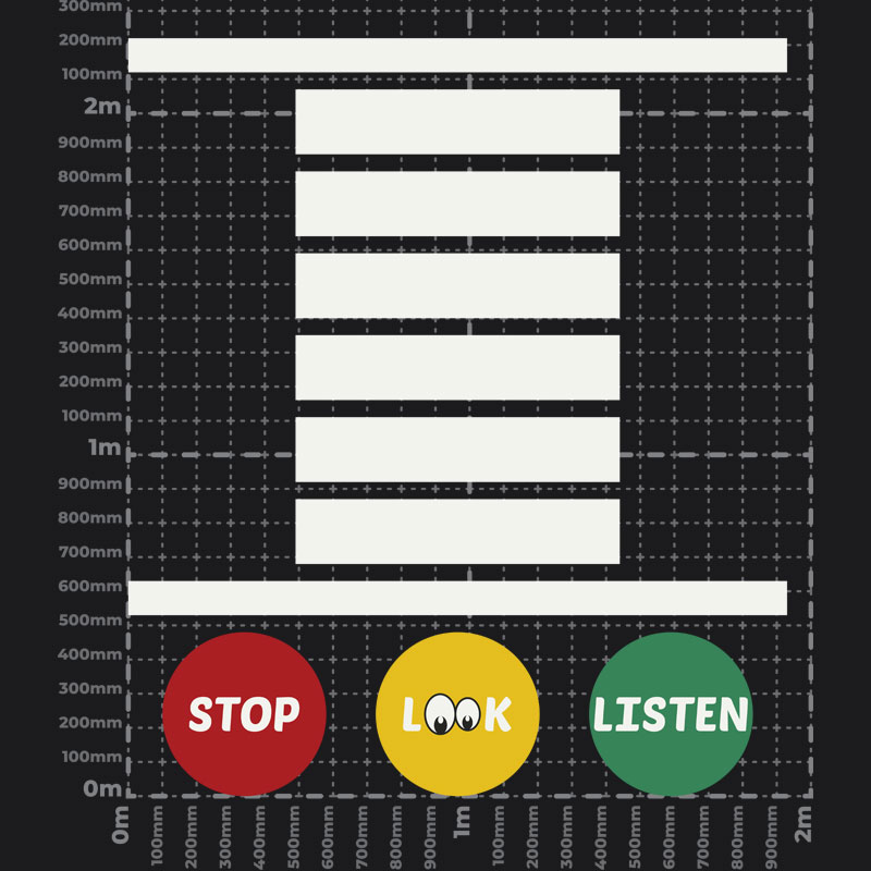 Traffic Education Playground Marking