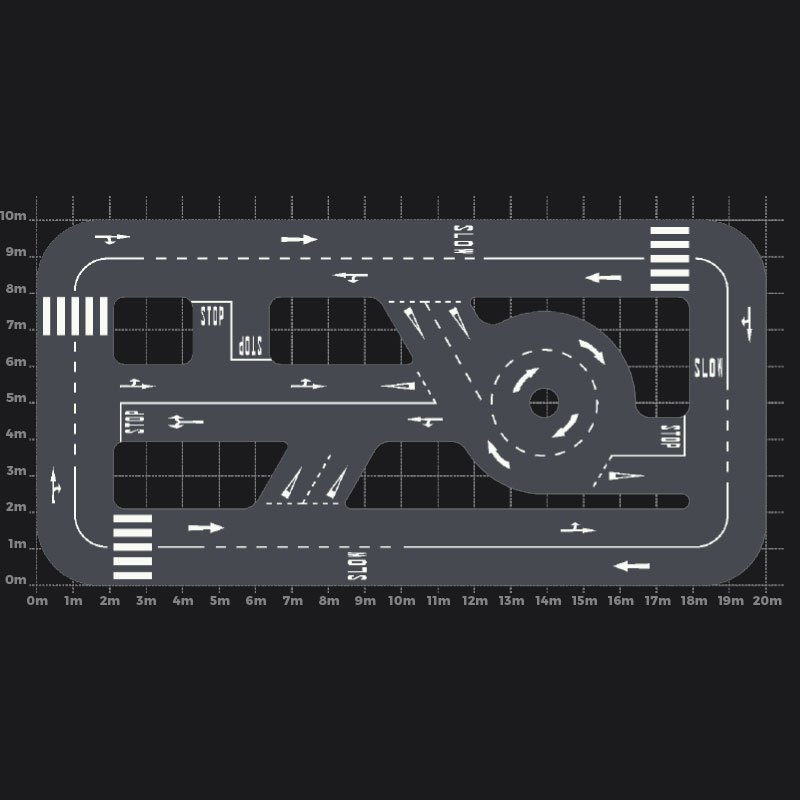 Track 1 Playground Marking