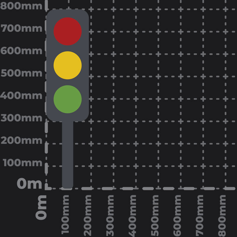 Traffic Light Playground Marking