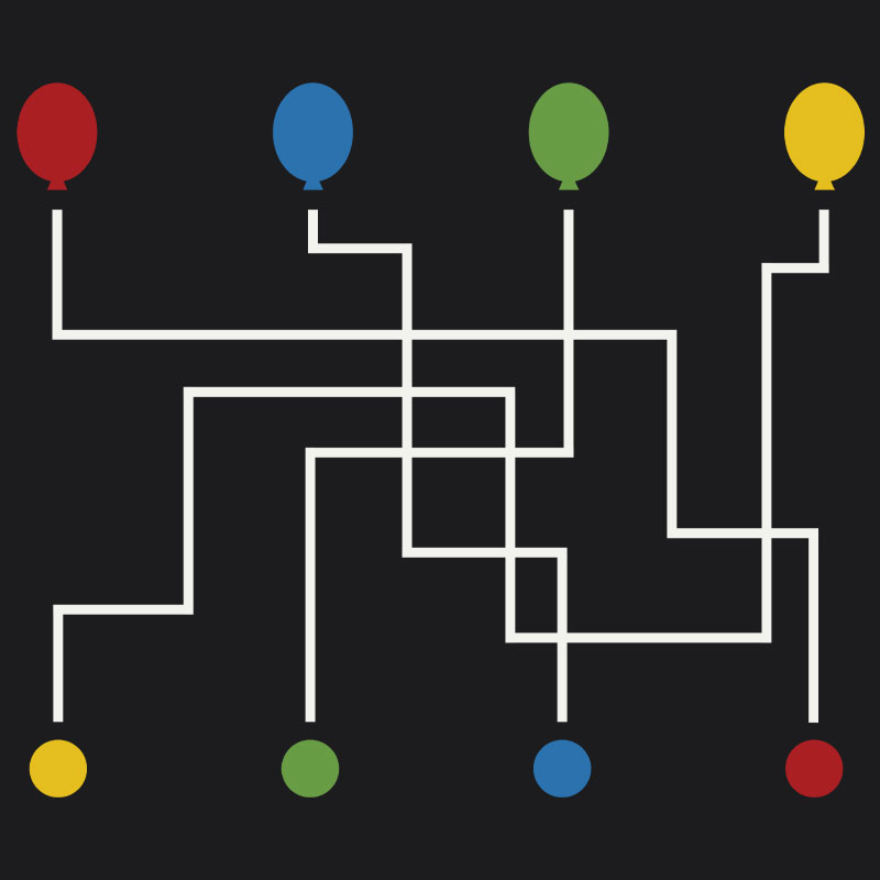 Balloon Maze Playground Marking