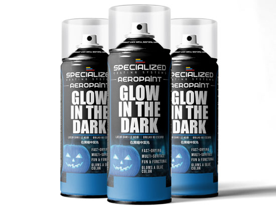 Glow in the Dark Aerosol Paint
