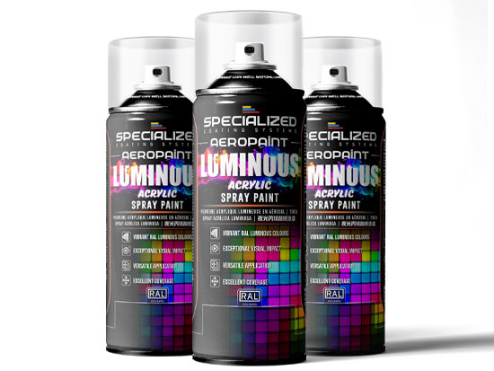 Luminous Marking Aerosol Paint