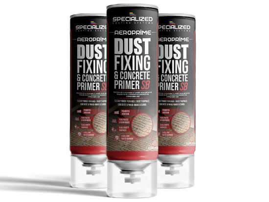 Concrete Dust Fixing Primer Aerosol