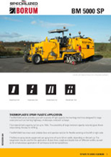 Borum Master 5000 CA Road Marking Machine