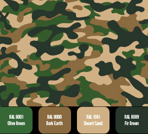 Army Camouflage Colours