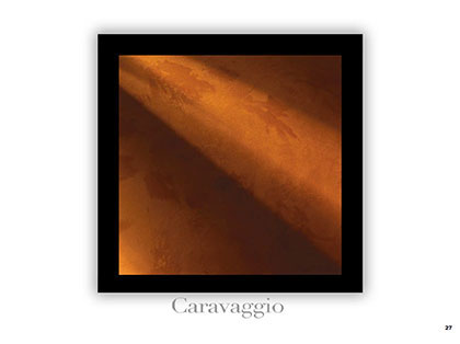 Caravaggio Pearl Brochure Cover