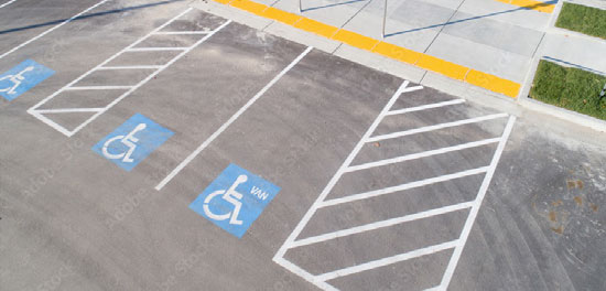Safe Parking Lot Paint
