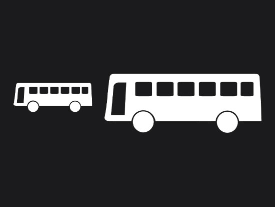 Bus Symbol Preformed Thermoplastic Marking