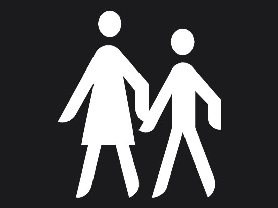 Children Crossing Preformed Thermoplastic marking