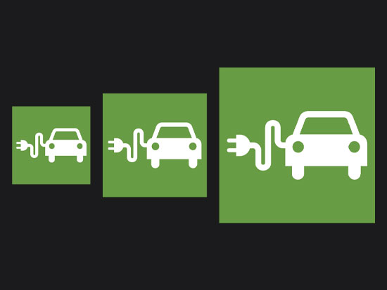 Charging Electric Vehicles Parking Preformed Thermoplastic Marking