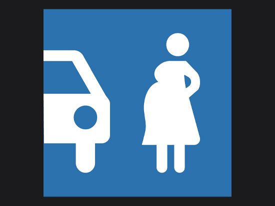 Expecting Mother Preformed Thermoplastic Marking
