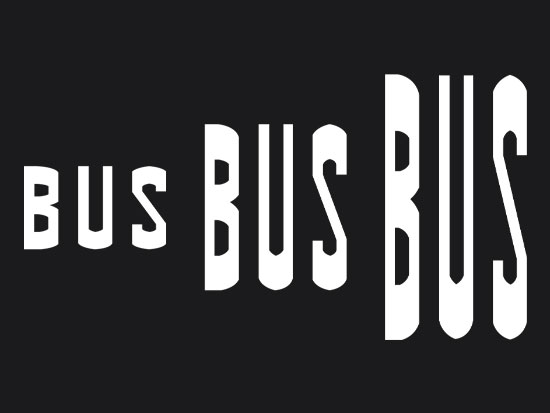 Preformed Thermoplastic BUS Marking