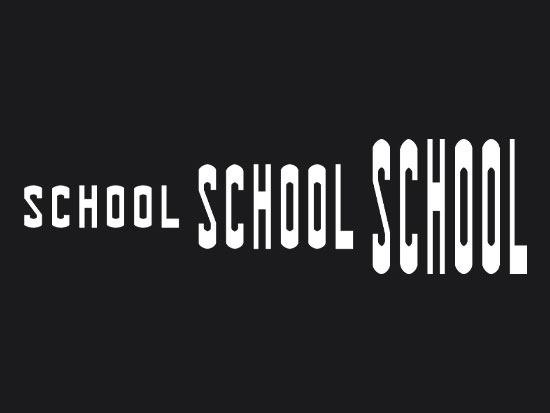 Preformed Thermoplastic SCHOOL Marking