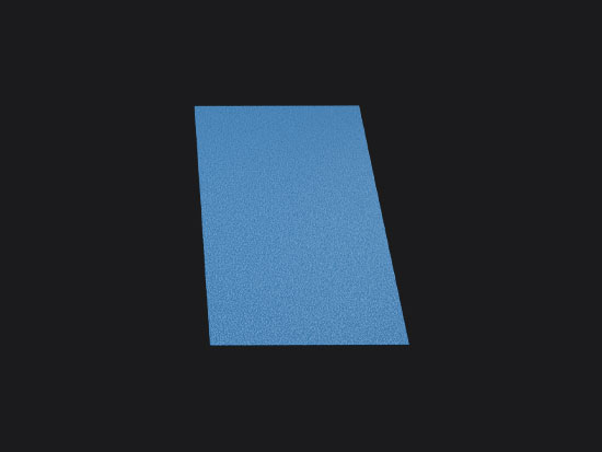 Blue Preformed Traffic Lines