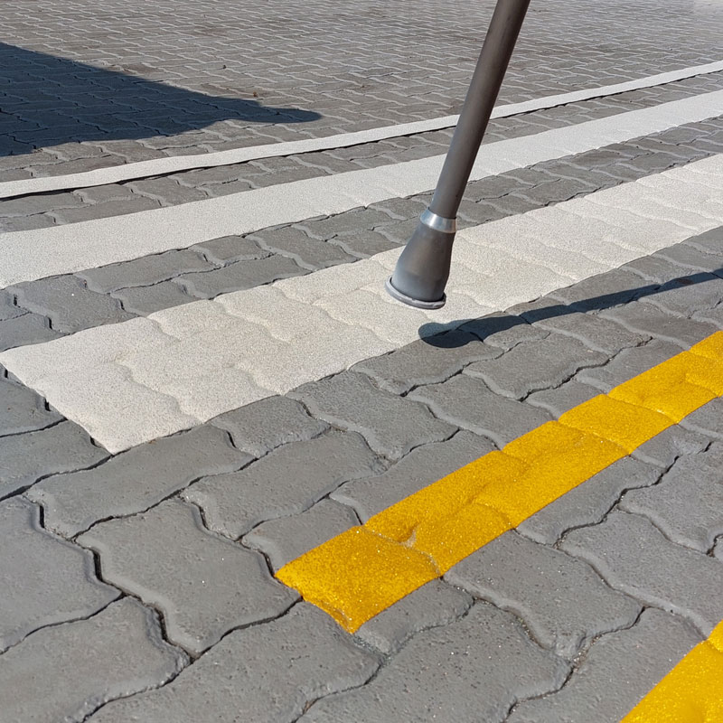 Preformed Thermoplastic Traffic Lines