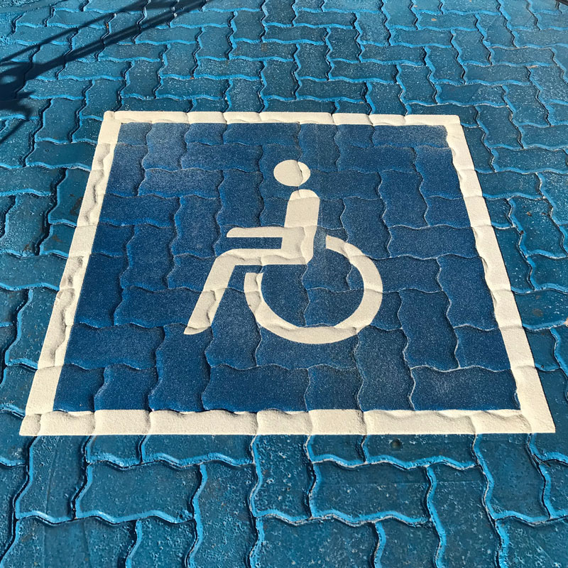 Preformed Parking Lot Markings