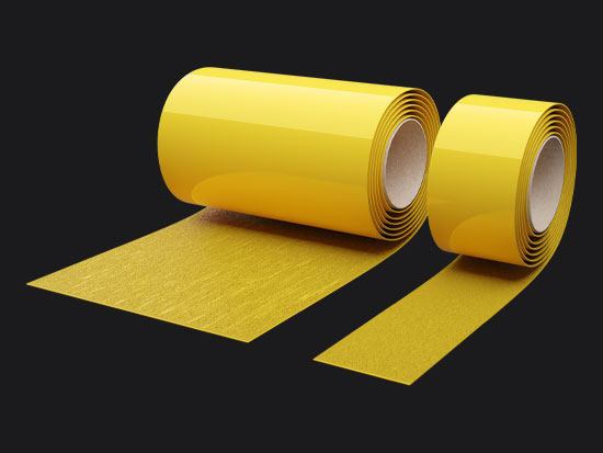 Yellow Preformed Thermoplastic Line Marking Tape