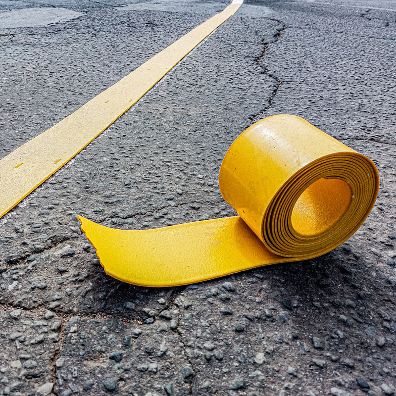 Thermoplastic Tape Line Marking