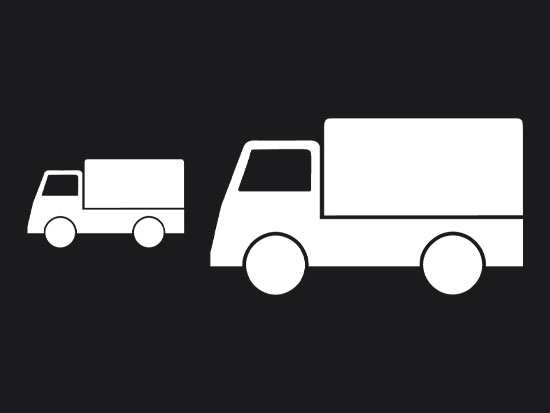 Truck Symbol Preformed Thermoplastic Marking