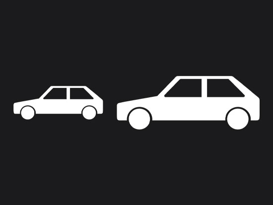 Vehicle Symbol Preformed Thermoplastic Marking