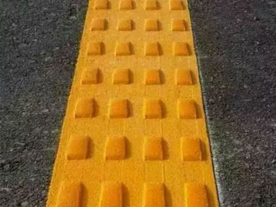 Thermoplastic Rumble Line Marking