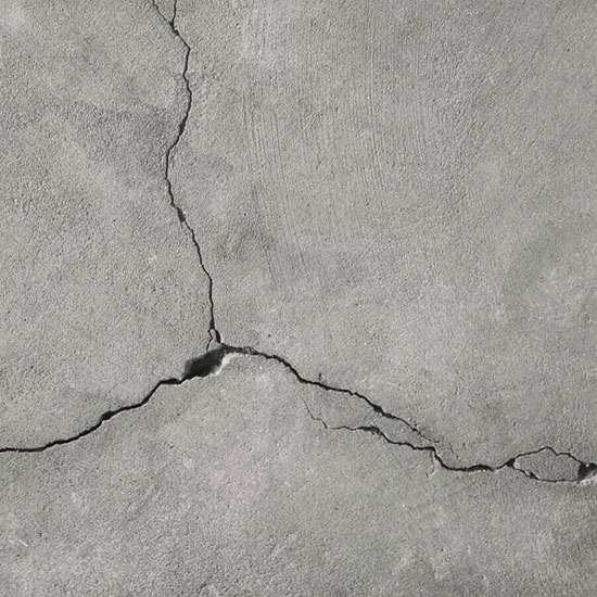 Concrete Crack Sealer application step 2