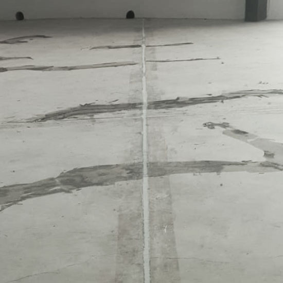Concrete Crack Sealer application step 4
