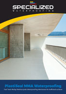 PLASTSEAL MMA Waterproofing Brochure Cover