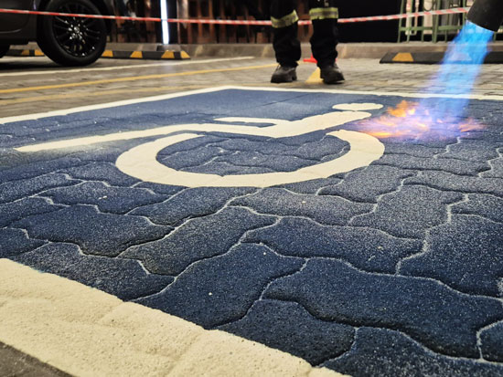 Thermoplastic Road Markings