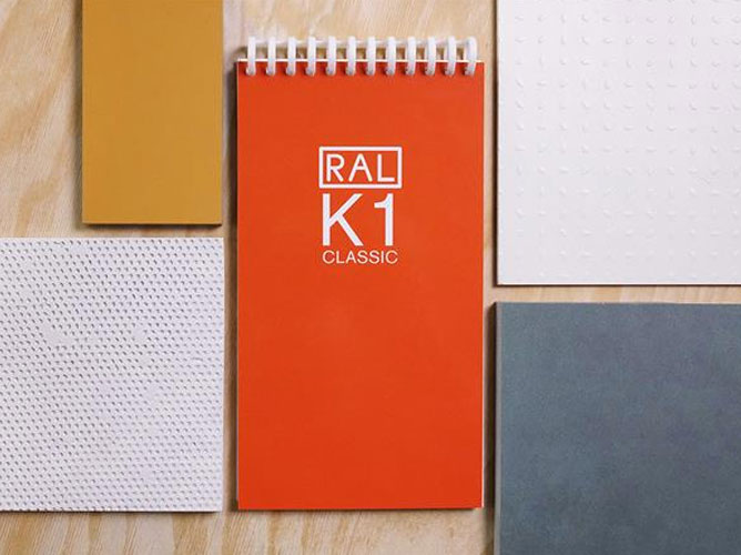 RAL Classic K1 Colour Booklet