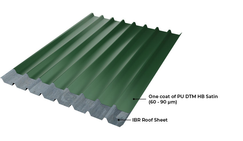PU DTM HB Satin Application