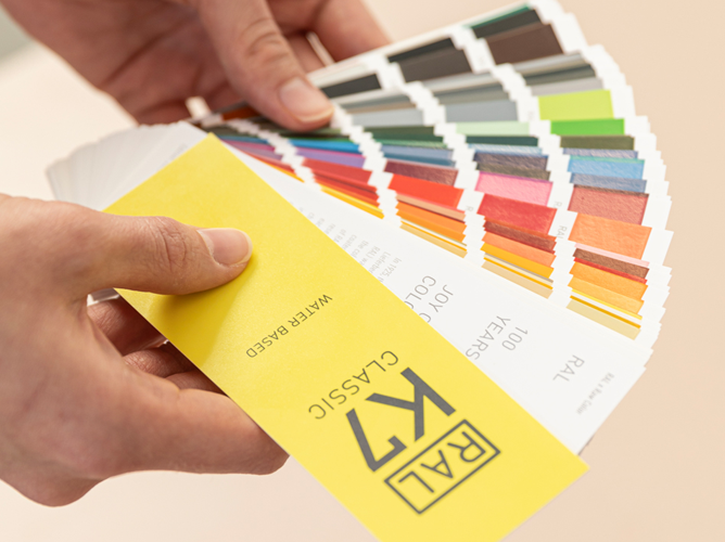 RAL K7 Colour Fan