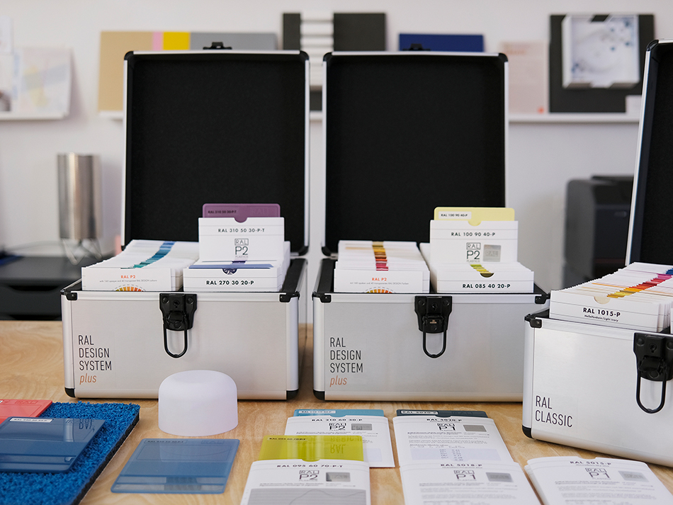 RAL P1 + P2 Plastic Colour Sample Set