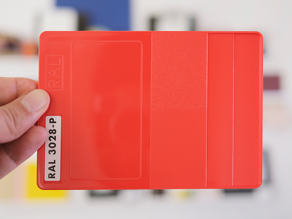 RAL P1 Plastic Colour Samples