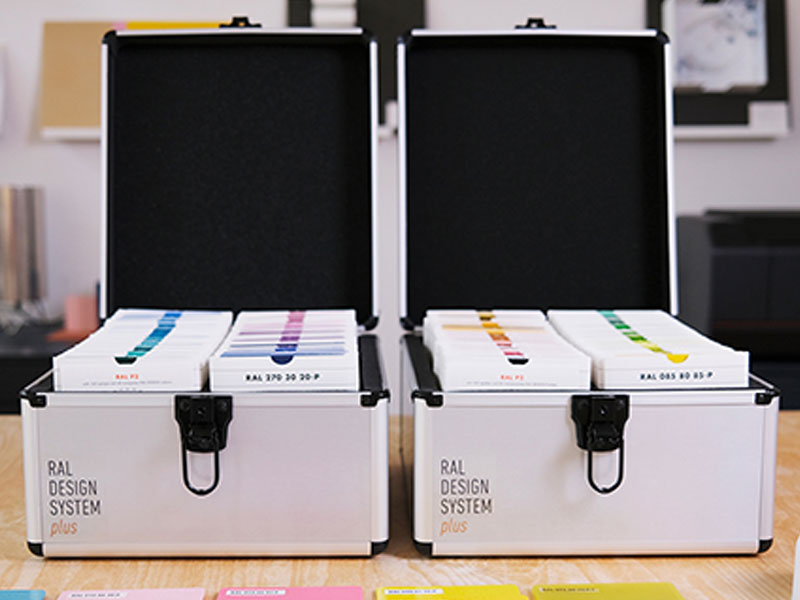 RAL P2 Plastic colour sample set