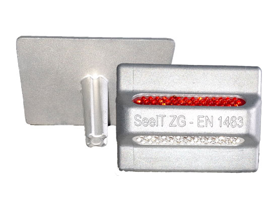 Shanked Raised Reflective Road Stud img