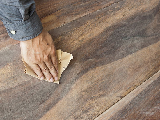 Wood cleaner for floors